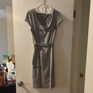 Calvin Klein Gray Midi Dress